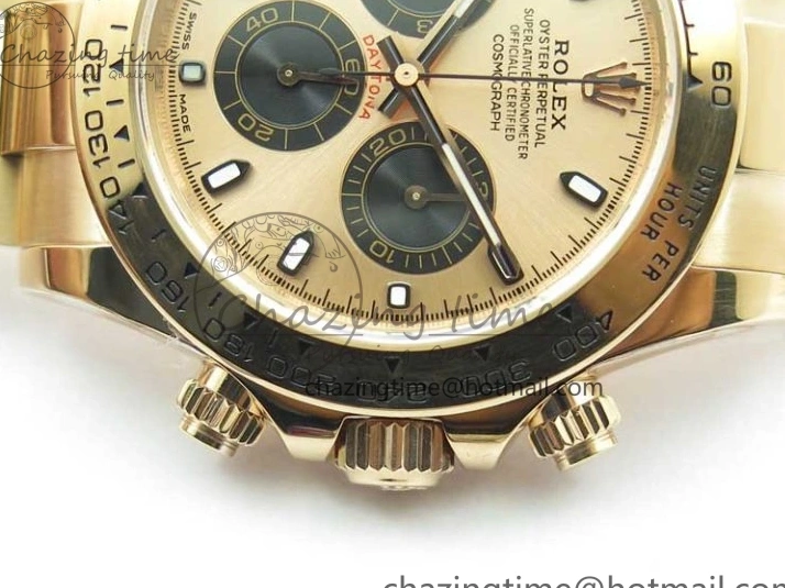 MiroTime 0501 Daytona 116508 RG Noob 1:1 Best Edition 904L SS Case and Bracelet RG Dial SA Comfortable 2705